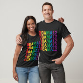 Obama Rainbow Pride 2012 Women's Shirt (Unisex)