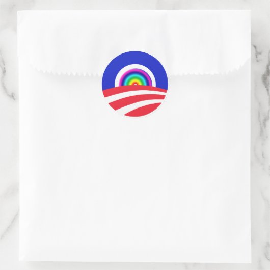 Obama Rainbow Stickers (Tas)
