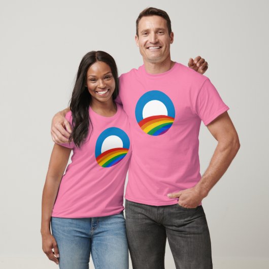 Obama Rainbow T-shirt (Unisex)