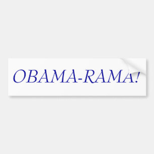 OBAMA-RAMA! BUMPERSTICKER