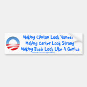 Obama Relativiteit Bumpersticker (Voorkant)