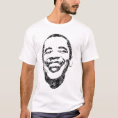 Obama Retro Mode T T-shirt (Voorkant)