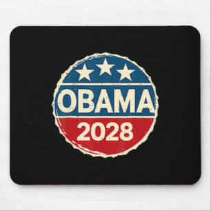 Obama Retro Patriottische 2028 Politieke Prote Muismat