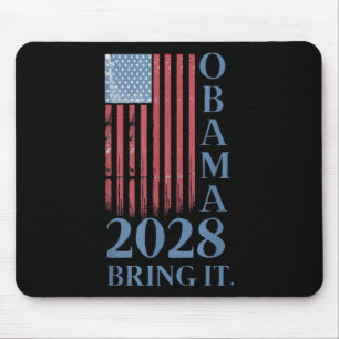 Obama Retro Patriottische 2028 Politieke Prote Muismat