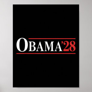 Obama  Retro Patriottische 2028 Politieke Prote Poster