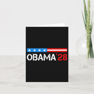 Obama Retro Vlag Patriottisch 2028 Politiek Kaart