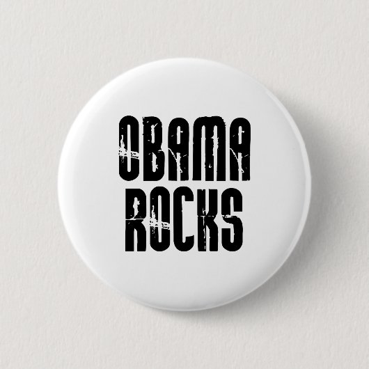 Obama rockt Button (Voorkant)