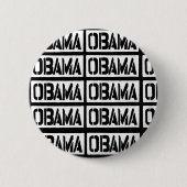 obama ronde button 5,7 cm (Voorkant)
