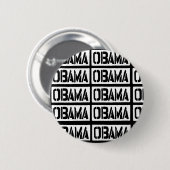 obama ronde button 5,7 cm (Voorkant /achterkant)