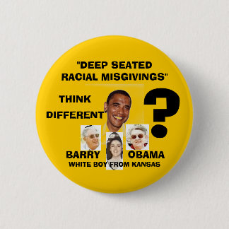 OBAMA? RONDE BUTTON 5,7 CM