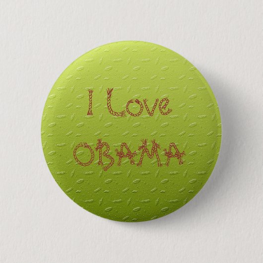 OBAMA RONDE BUTTON 5,7 CM (Voorkant)