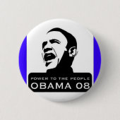 obama ronde button 5,7 cm (Voorkant)