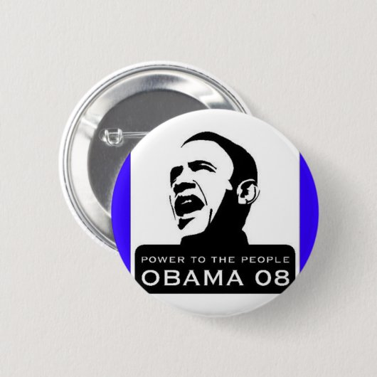 obama ronde button 5,7 cm (Voorkant /achterkant)