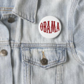 OBAMA RONDE BUTTON 5,7 CM (In situ)