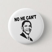 obama ronde button 5,7 cm (Voorkant)