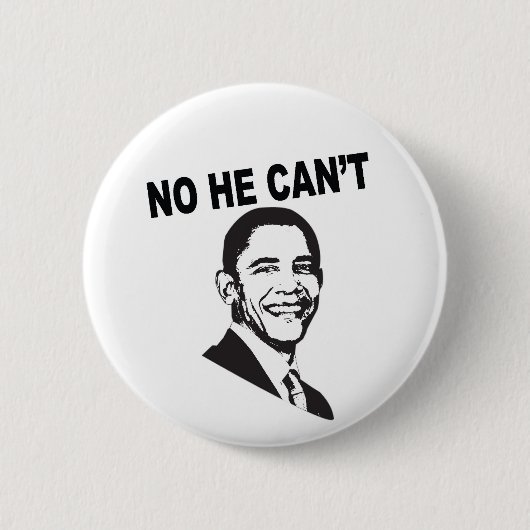 obama ronde button 5,7 cm (Voorkant)