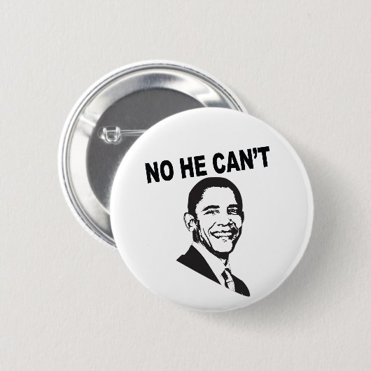 obama ronde button 5,7 cm (Voorkant /achterkant)