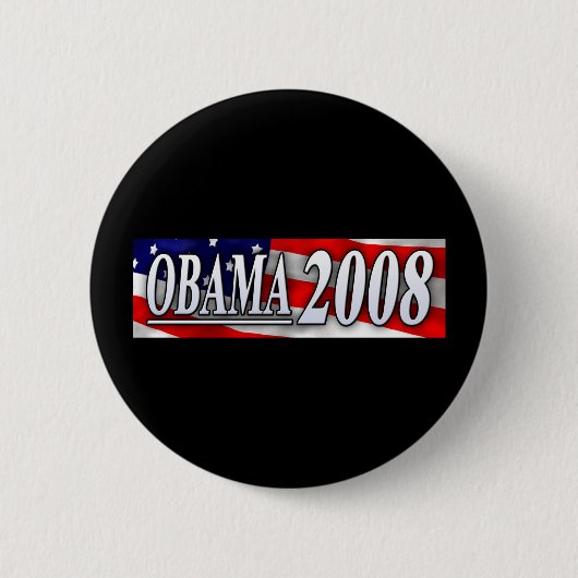 Obama Ronde Button 5,7 Cm (Voorkant)