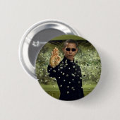 Obama Ronde Button 5,7 Cm (Voorkant /achterkant)