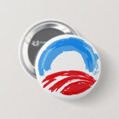Obama Ronde Button 5,7 Cm (Voorkant /achterkant)