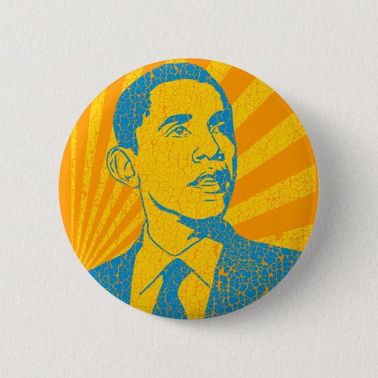 Obama  ronde button 5,7 cm (Voorkant)