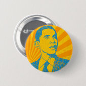 Obama  ronde button 5,7 cm (Voorkant /achterkant)