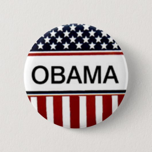 OBAMA RONDE BUTTON 5,7 CM (Voorkant)