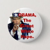 Obama Ronde Button 5,7 Cm (Voorkant)