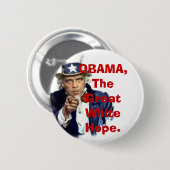 Obama Ronde Button 5,7 Cm (Voorkant /achterkant)