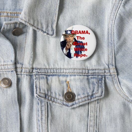 Obama Ronde Button 5,7 Cm (In situ)