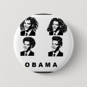 Obama Ronde Button 5,7 Cm (Voorkant)