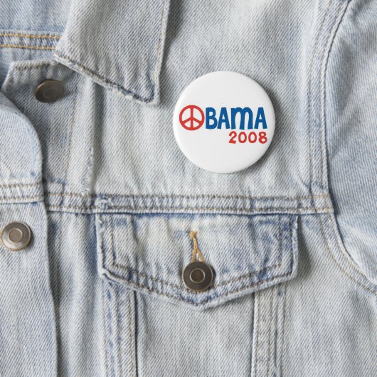 Obama Ronde Button 5,7 Cm (In situ)