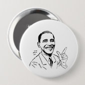 OBAMA SAYS .png Ronde Button 4,0 Cm (Voorkant /achterkant)