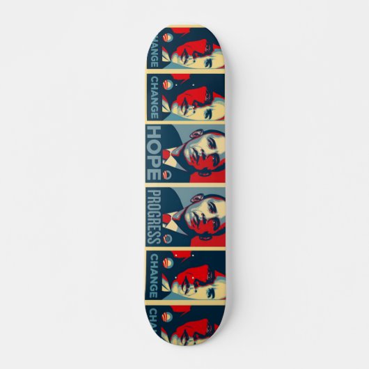 Obama Schaats Board Skateboard (Voorkant)