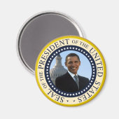 Obama Seal Blue Magneet (Voorkant / Achterkant)