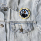 Obama Seal Blue Ronde Button 5,7 Cm (In situ)
