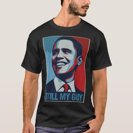 Obama Shirt nog steeds mijn man Barack Obama cadea (Voorkant)