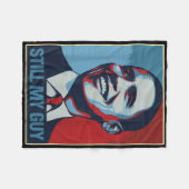 Obama Shirt nog steeds mijn man Barack Obama cadea Fleece Deken (Voorkant (Horizontaal))