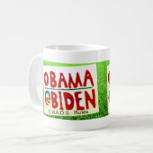 Obama Sign Watch Koffiemok (Voorkant links)