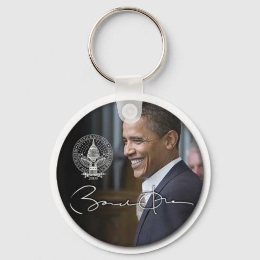 Obama Signature Sleutelhanger (Voorkant)