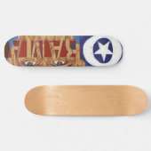 Obama Skateboard Deck (Horizontaal)