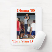 Obama Slam Dunk Muismat (Met muis)