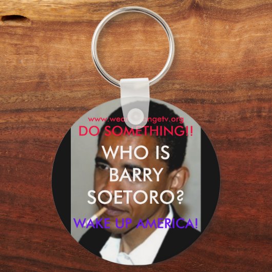 OBAMA-SLEUTELHANGER! SLEUTELHANGER (Voorkant)