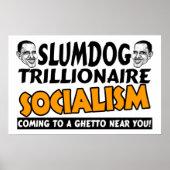 Obama: Slumdog Trillionaire Poster (Voorkant)