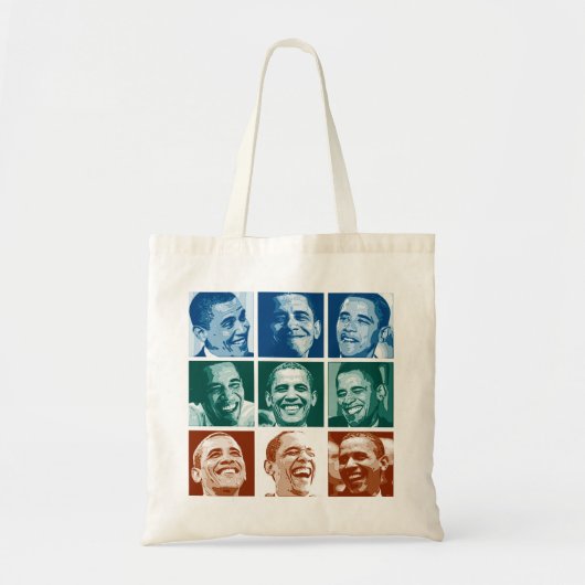 Obama Smile Tote Bag (Voorkant)