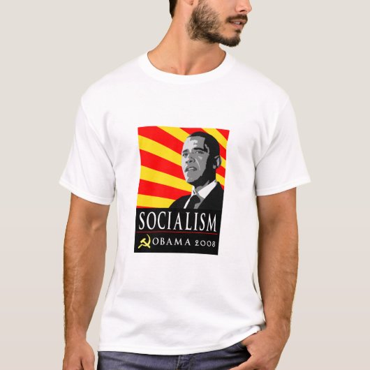 OBAMA SOCIALISME T-SHIRT (Voorkant)