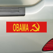 Obama - Socialist Bumpersticker (Op auto)