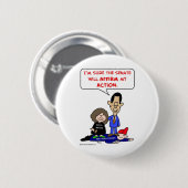 obama sotomayor positieve actie ronde button 5,7 cm (Voorkant /achterkant)