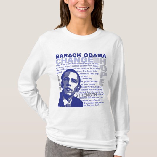 Obama Speech T-shirt (Voorkant)