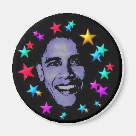 Obama speelt een grote rol magneet (Voorkant)